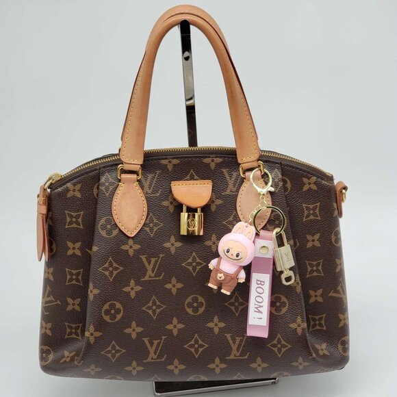100% Auth Louis Vuitton Lock & Key with unbranded Bagcharm, Keycharm, Keychain - Picture 1 of 8
